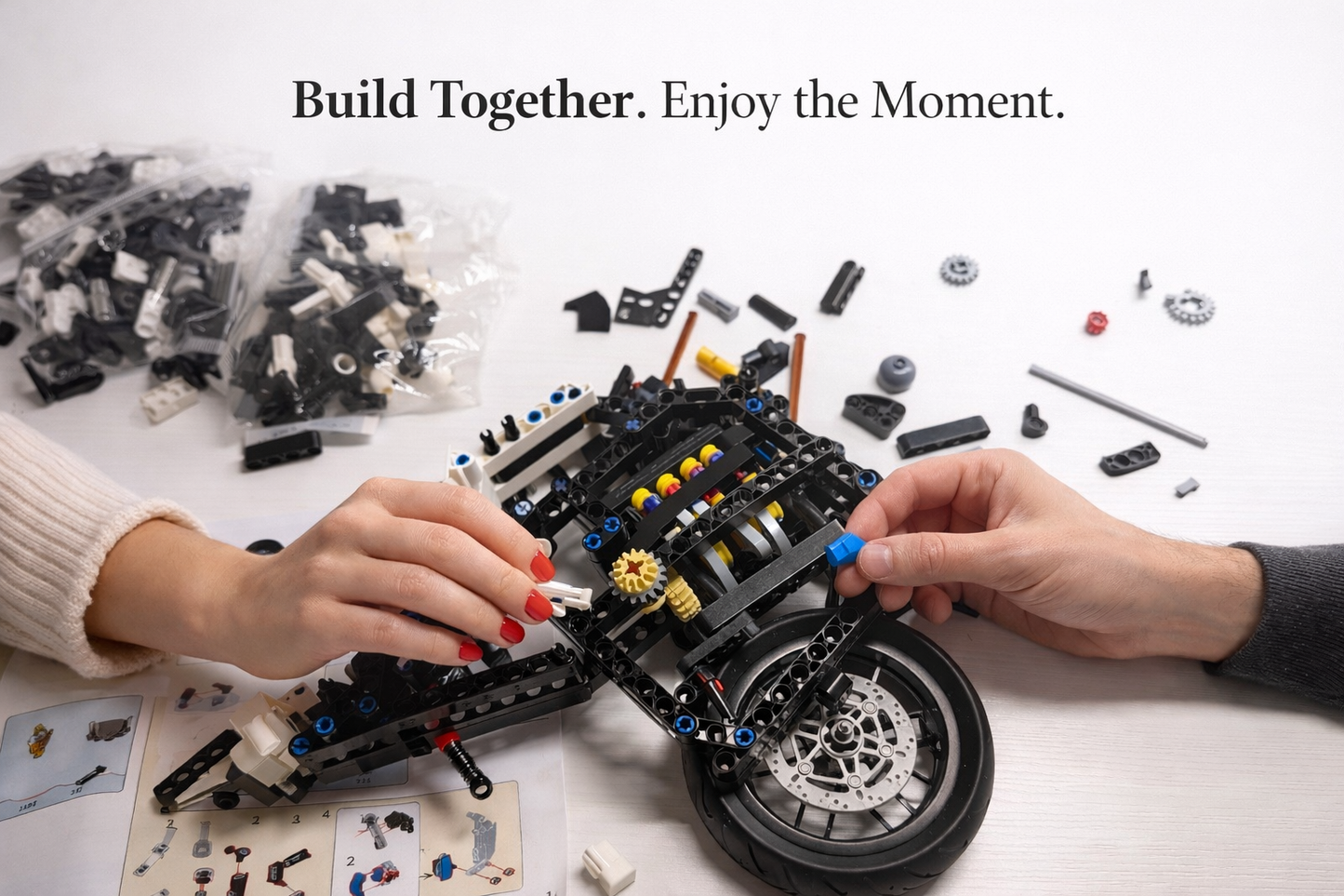 Brickmoto Pro  Super Motorbike Model Kit